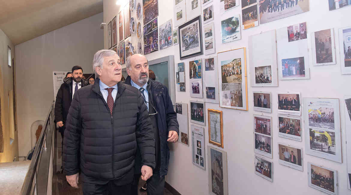 Img BCC20240113 Ministri Tajani Bernini Visita BCC Romagna Occidentale Castel Bolognese 13 Gennaio 2024 DAM7072