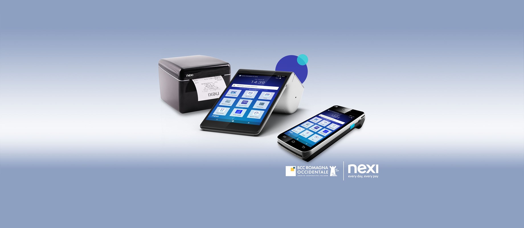 Molto più di un POS: App e Servizi pensati per far crescere la tua attività con la gamma Nexi SmartPOS® 