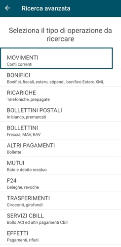 Movimenti Inbank